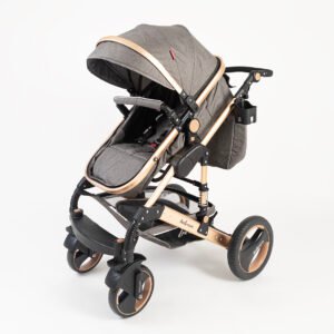 Belecoo Q3 Linen 2 in 1 Stroller