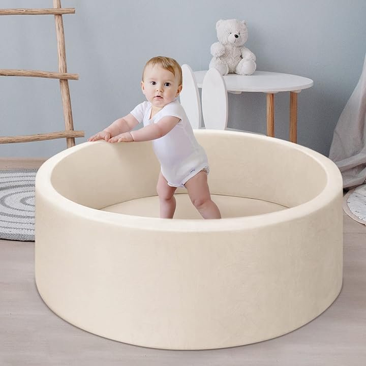 Memory Foam Ball Pit (Includes 200 Plastic Balls) - Image 3